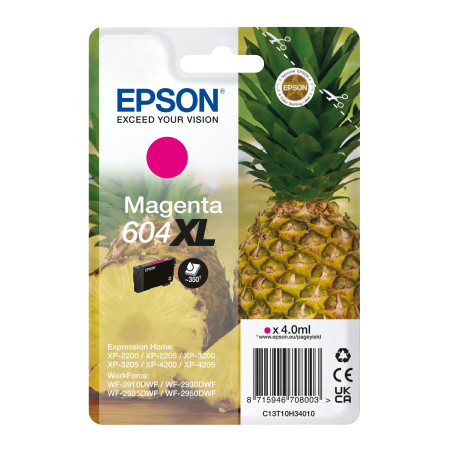 EPSON Singlepack Magenta 604XL Ink