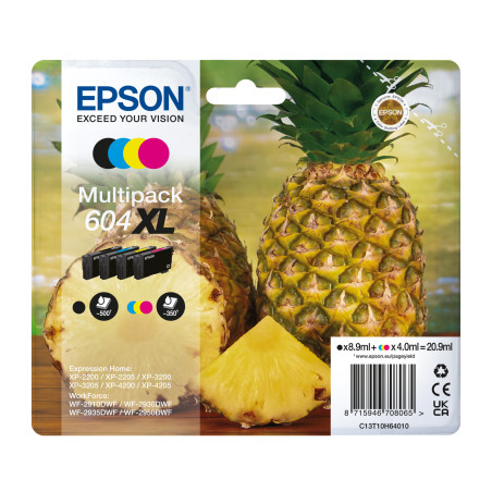 EPSON Multipack 4-colours 604XL Ink