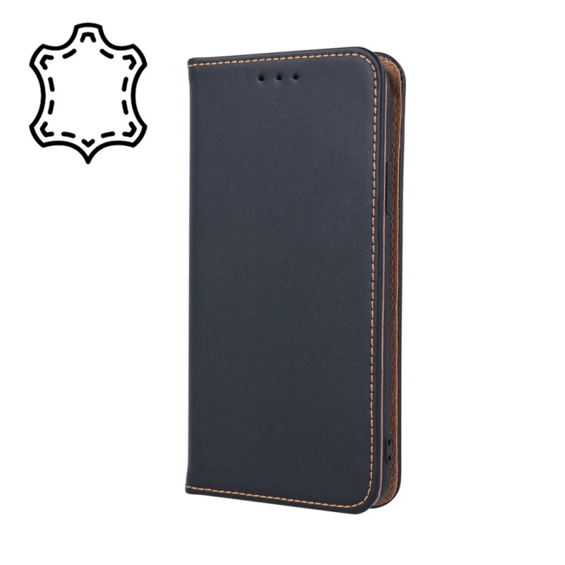 Cu-Be Luxusné kožené púzdro Xiaomi Redmi Note 14 5G Black