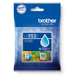 Brother LC-552C - atrament azúrový