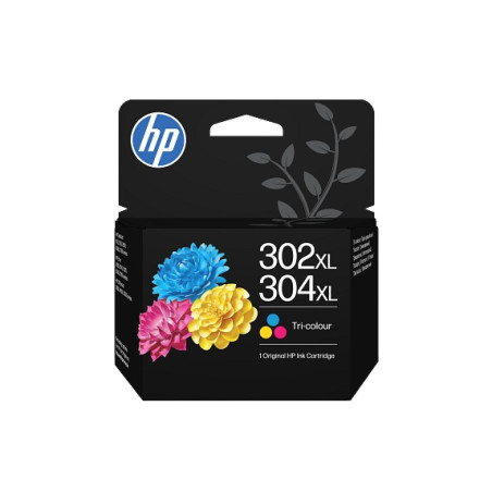 HP 302XL/304XL Tri-clr Original Ink Crtg
