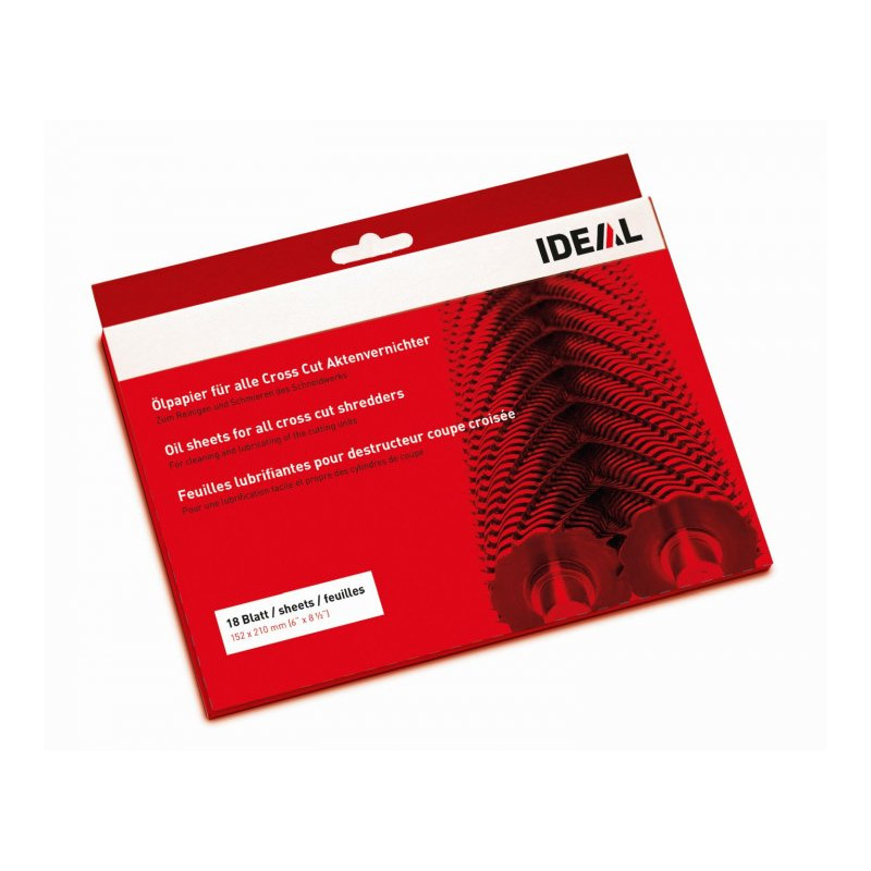 Čistiaci olejový papier EBA - pre skartovače