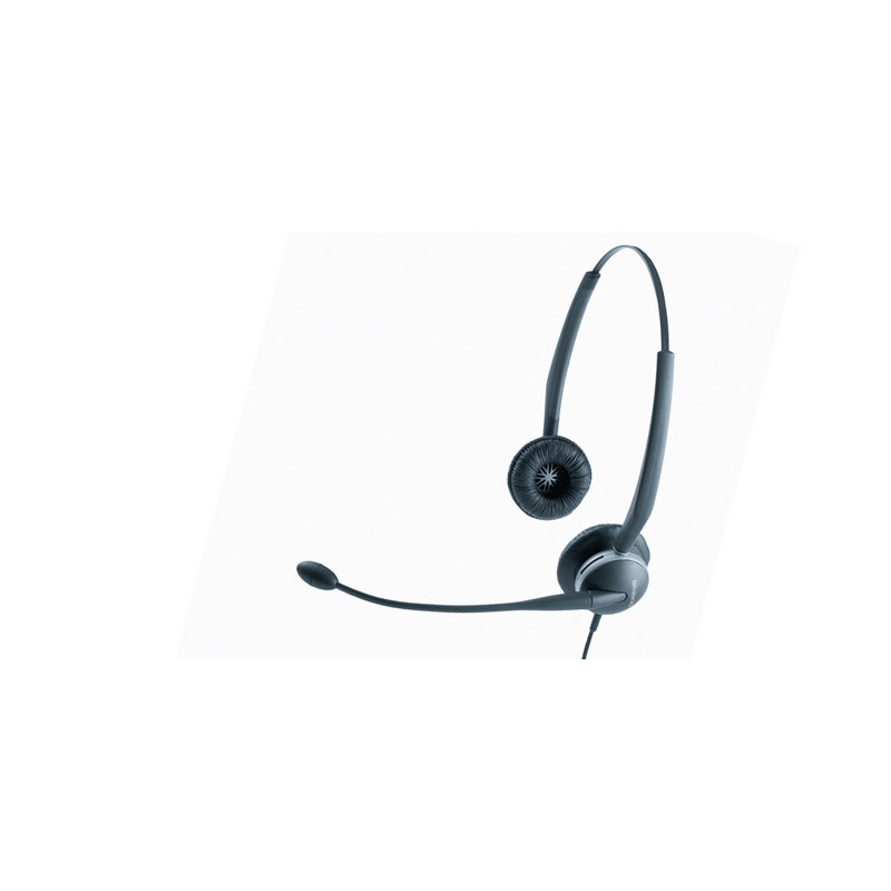 Jabra GN 2100/Stereo/QD/Drôt/Čierna