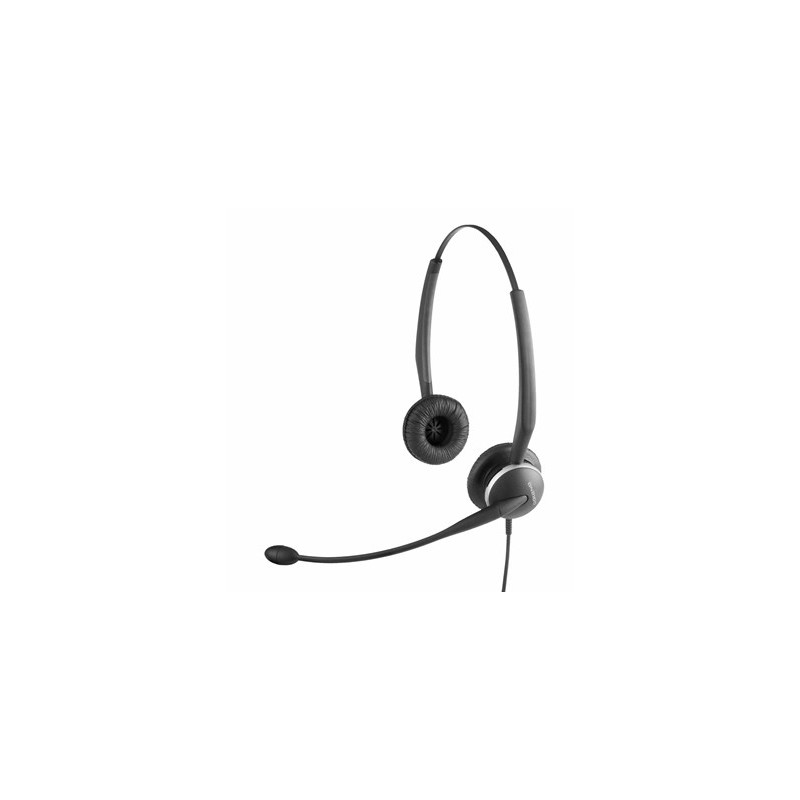 Jabra GN 2100/Stereo/QD/Drôt/Čierna