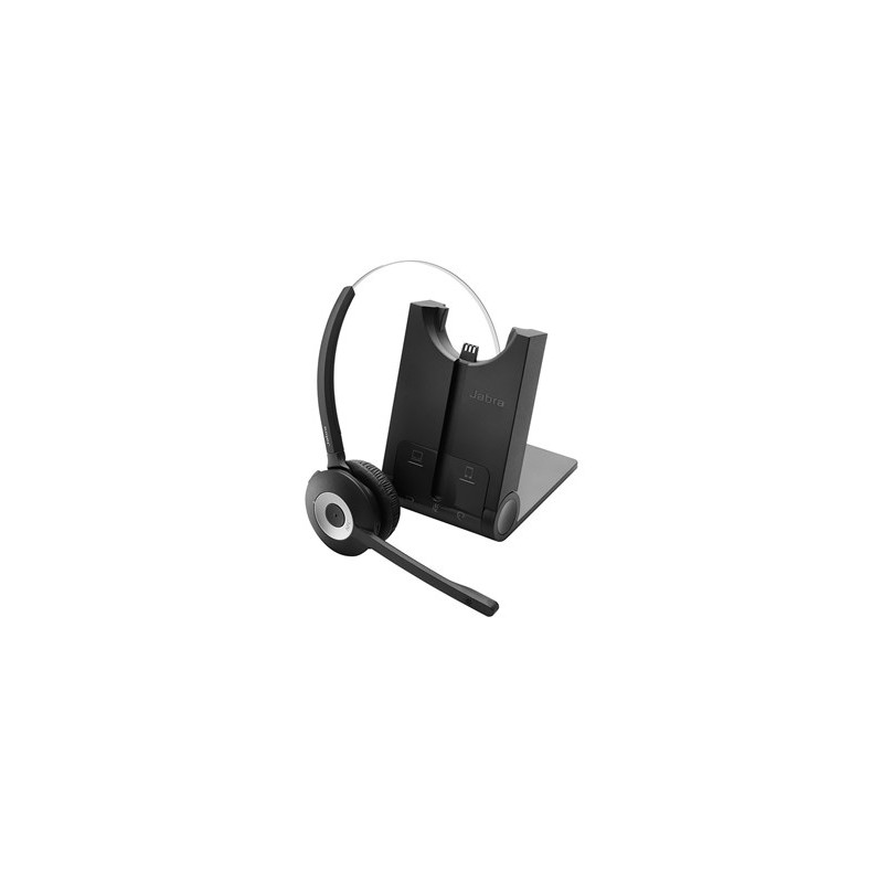 Jabra PRO 935/Mono/Drôt/BT/Bezdrôt/Stand/Čierna