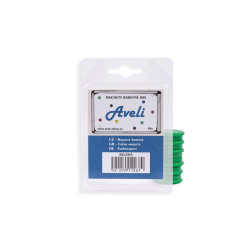 Set magnetov AVELI, zelená farba