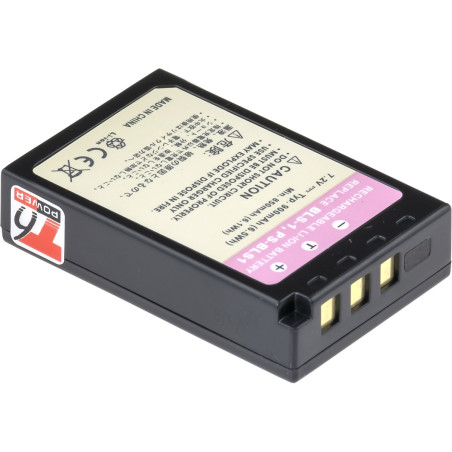 Batéria T6 power Olympus PS-BLS1, 900mAh, 6,5Wh
