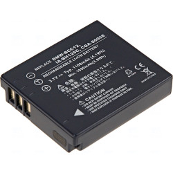 Batéria T6 power Samsung IA-BH125C, CGA-S005, D-Li106, DB-60, DB-65, DMW-BCC12, NP-70, 1100mAh