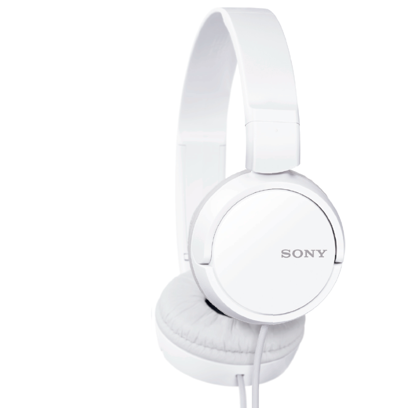 SONY slúchadlá MDR-ZX110 biele