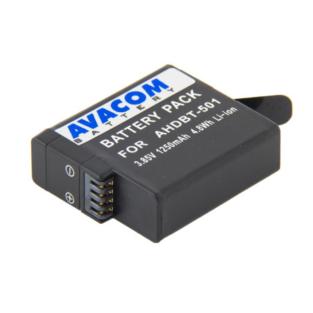 Batéria AVACOM pre GoPro AHDBT-501 Li-Ion 3.85V 1250mAh 4.8Wh