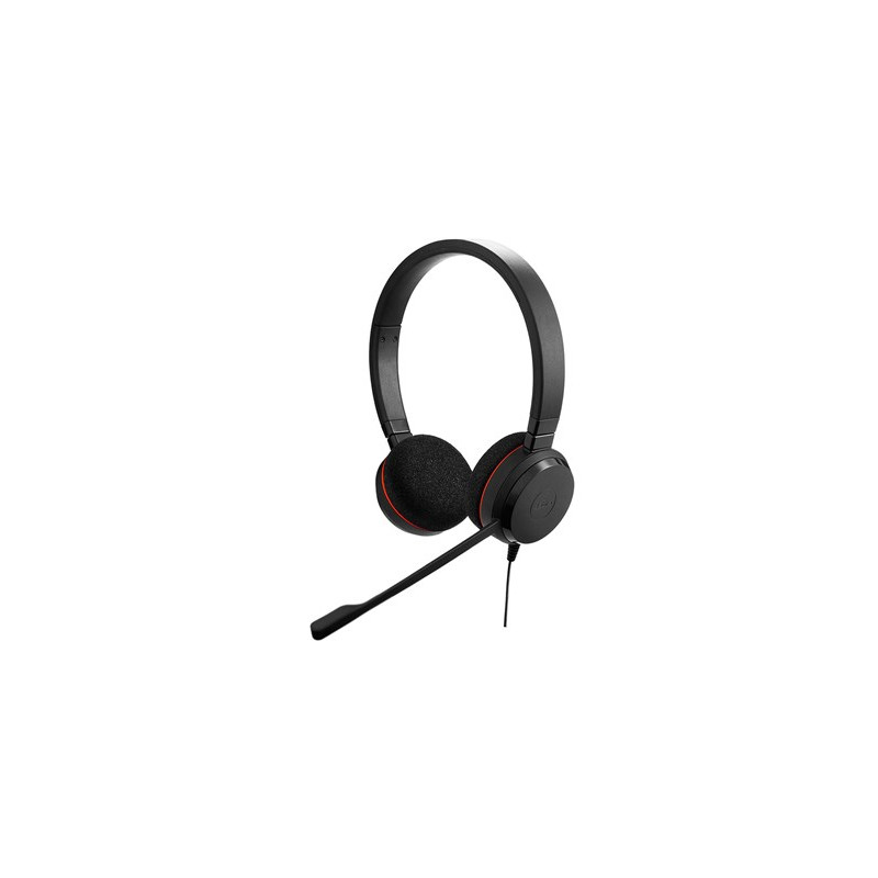 Jabra Evolve 20/Stereo/USB/Drôt/Čierna