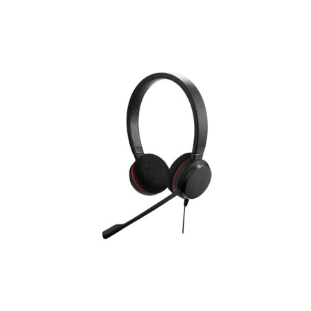 Jabra Evolve 20/Stereo/USB/Drôt/Čierna
