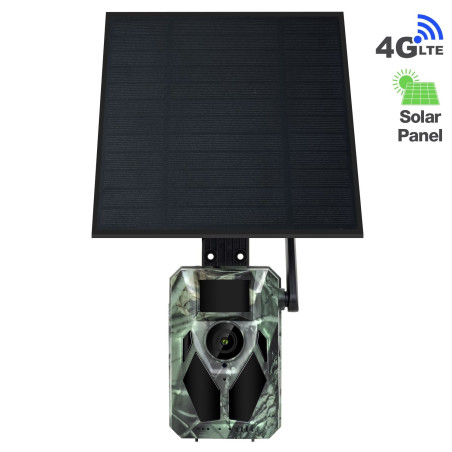EVOLVEO StrongVision Solar 4G, fotopasca & bezpečnostná kamera, solárny panel, 7.500mAh