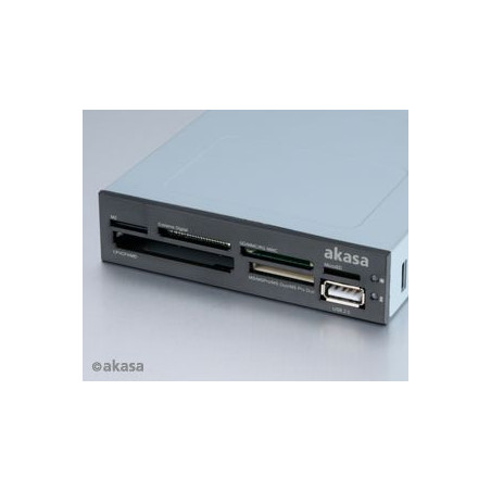 AKASA int. USB 2.0 interná čítačka kariet + USB 2.0