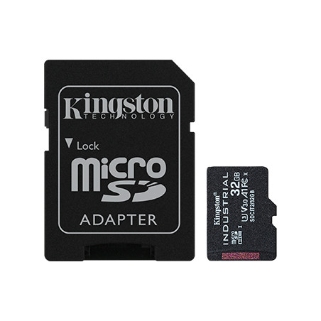 Kingston Industrial/micro SDHC/32GB/UHS-I U3 / Class 10/+ Adaptér