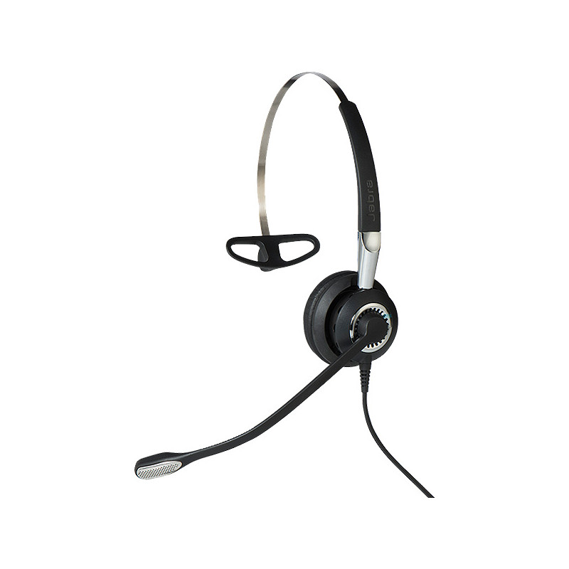 Jabra BIZ 2400 II/Mono/QD/Drôt/Čierna-strieborná