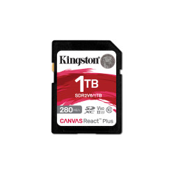 Kingston Canvas React Plus/SDXC/1TB/UHS-II U3 ??/ Class 10