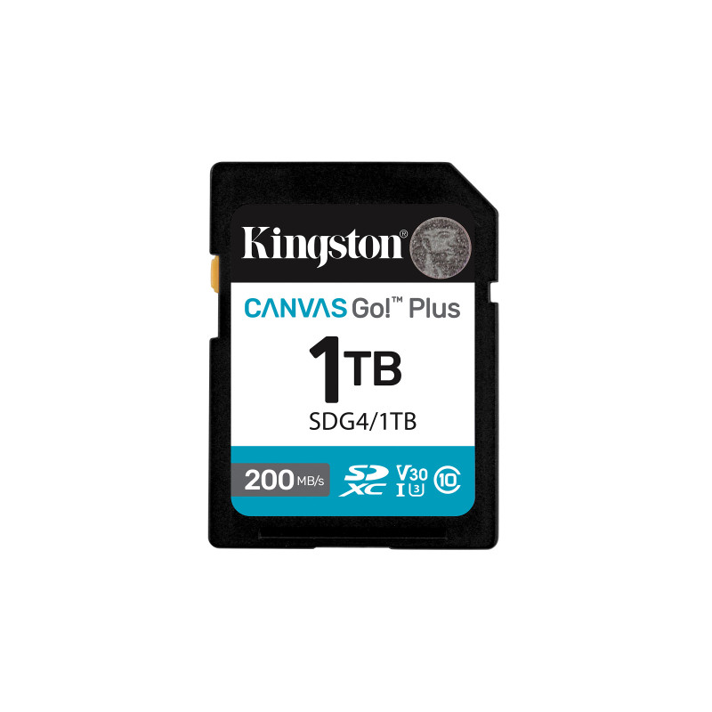 Kingston Canvas Go Plus/SDXC/1TB/UHS-I U3 / Class 10