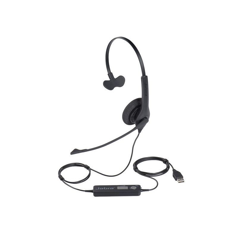 Jabra BIZ 1500/Mono/USB/Drôt/Čierna