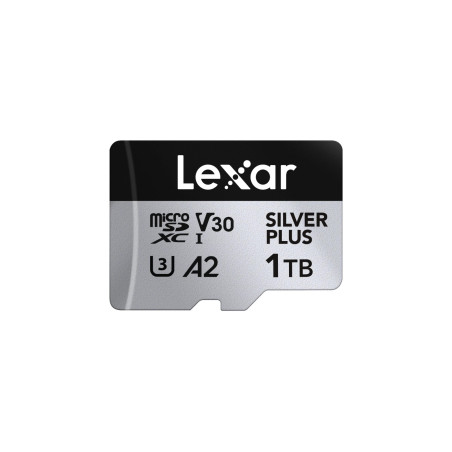 Lexar 1TGB H-P Silver Plus microSDHC s adp C10 A2