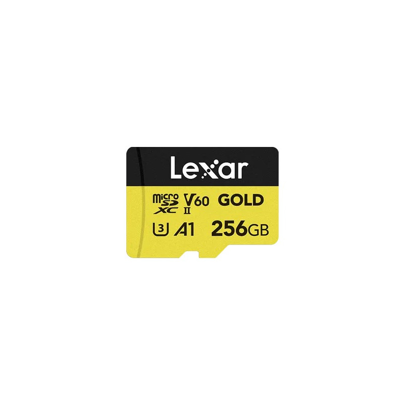 Lexar 256GB GOLD microSDXC C10 A1