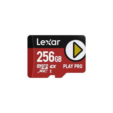Lexar 256GB PLAY Pro microSD Express 7.1 C10 U3