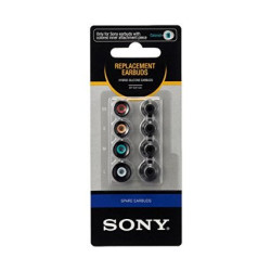 SONY náhradný silik. koncovky do slúchadiel, čierne