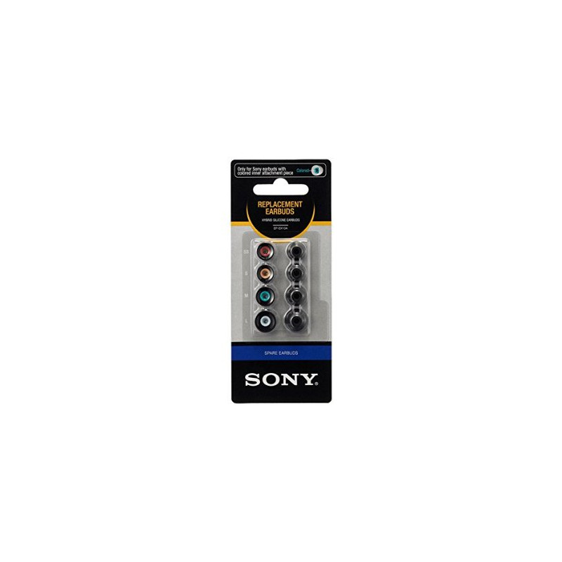 SONY náhradný silik. koncovky do slúchadiel, čierne