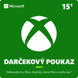 ESD XBOX - Dárková karta Xbox 15 EUR