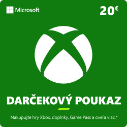 ESD XBOX - Darčeková karta Xbox 20 EUR