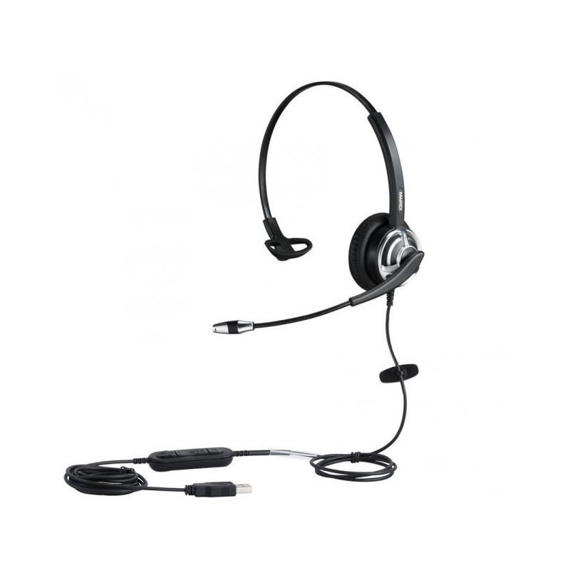 WELL Mairdi MRD-805 USB, náhlavka jednoušna (USB s ovládaním hlasitosti)
