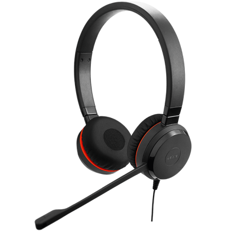 Jabra Evolve 30 II/Stereo/Jack/Drôt/Čierna