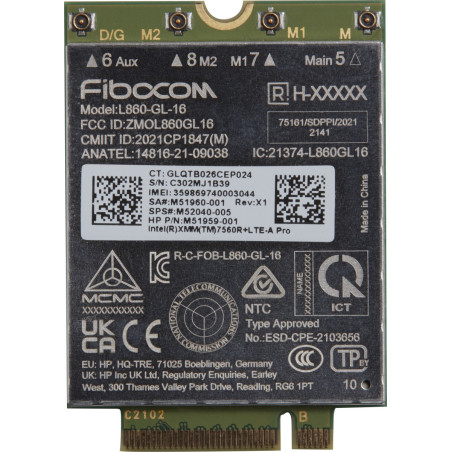 HP XMM 7560 R+ LTE-Advanced Pro WWAN