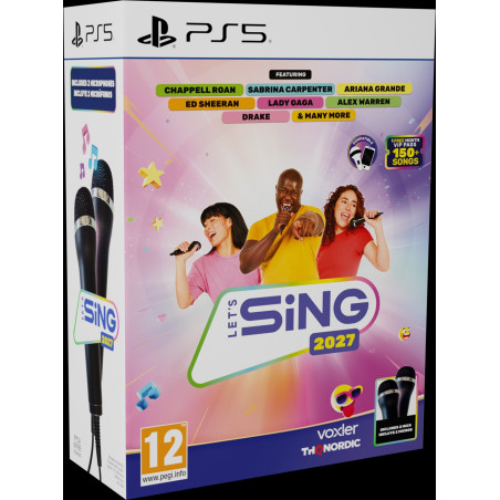 PS5 - Let's Sing 2027 + 2 mikrofóny