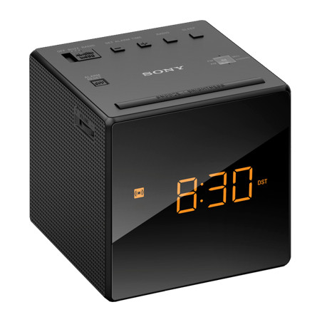 Sony rádiobudík ICF-C1, čierny