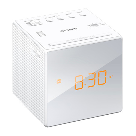 Sony rádiobudík ICF-C1, biely