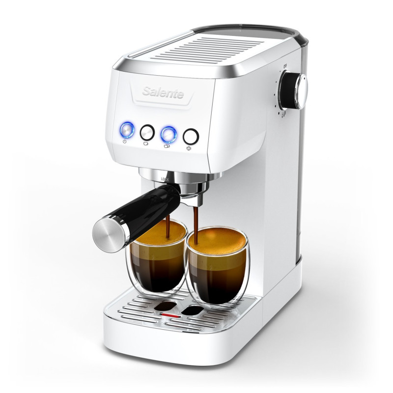 Salente Coffio, pákový kávovar, biely