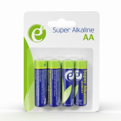 GEMBIRD alkalické batérie AA 4ks