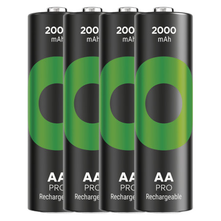 GP Nabíjací bat. ReCyko Pro AA (HR6) 2000mAh - 4ks