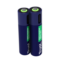 TRUST USB-C RECHARGEABLE BATTERIES 2P - AAA