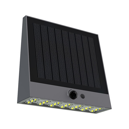Vonkajšie solárne LED svetlo Viking SR25/Pohybový senzor/1000 lm/4 režimy/IP54/denná biela