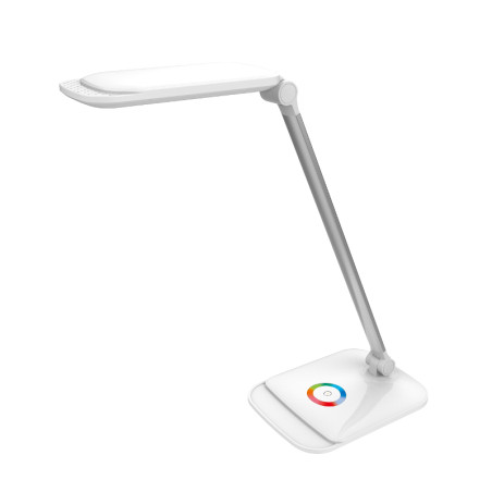 Stolová LED lampa Platinet PDLQ60 18W stmievateľná, dotykové ovládanie, USB port, biela