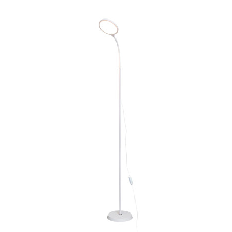 Platinet PFL1084W podlahová LED lampa 10W stmievateľná 2v1, biela