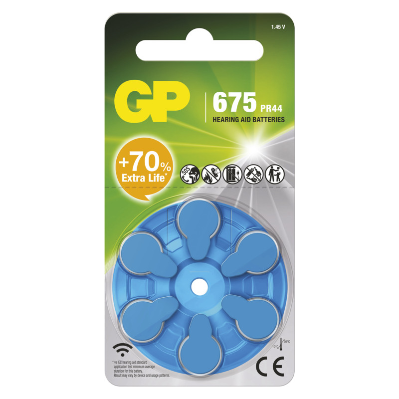 GP BATÉRIE DO NASLÚCHADIEL ZA675F 6BL