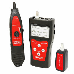 W-Star Tester UTP a BNC káblov WSNF300, rozbliká port, zobrazí mapu siete