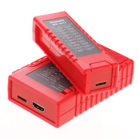 W-Star Tester káblov HDMI WSNF611RD, HDMI, 19 Led diód, test tienenia, remote modul