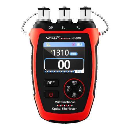W-Star Tester optických vláken WSNF919, VFL 10mW, OPM vl. dĺžka do 1625nm, FC, SC a ST