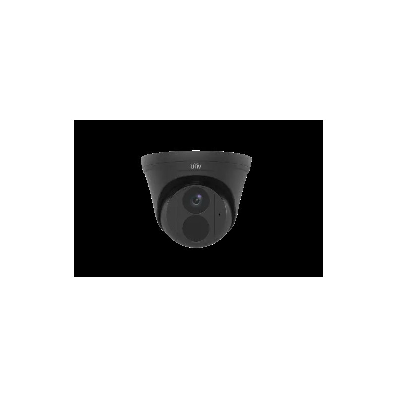 Uniview IPC3615LE-ADF28K-H-BLACK, 5MPx turret, 110 °, Smart IR 30 m, analýza človek/vozidlo