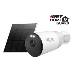 iGET HGWBK355S - WiFi 2K IP kamera, pre set iGET HGWNK108402S, solárny panel, batéria 9000 mAh