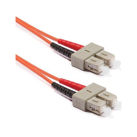 Optický patchkábel duplex SC-SC, 50/125 um MM, 10 m, OM2